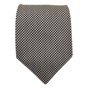 MARC ANDREW Gray Houndstooth Silk Tie Canada 58"-3.9" EC